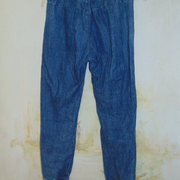 Wax Jean Premium Denim Joggers Jeans Womens Blue Boho Basic Capsule Wardrobe - Picture 6 of 9
